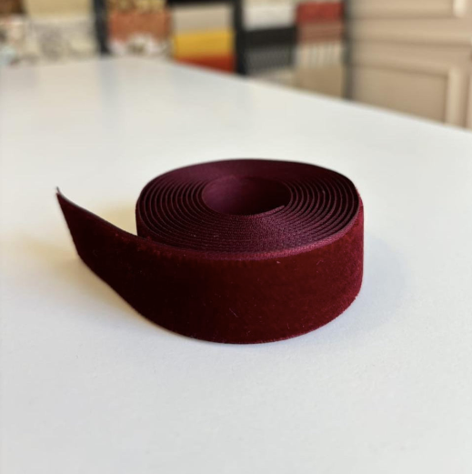 Cinta velvet personalizada ramo novia