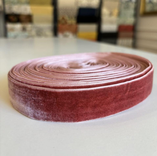 Cinta velvet personalizada ramo novia
