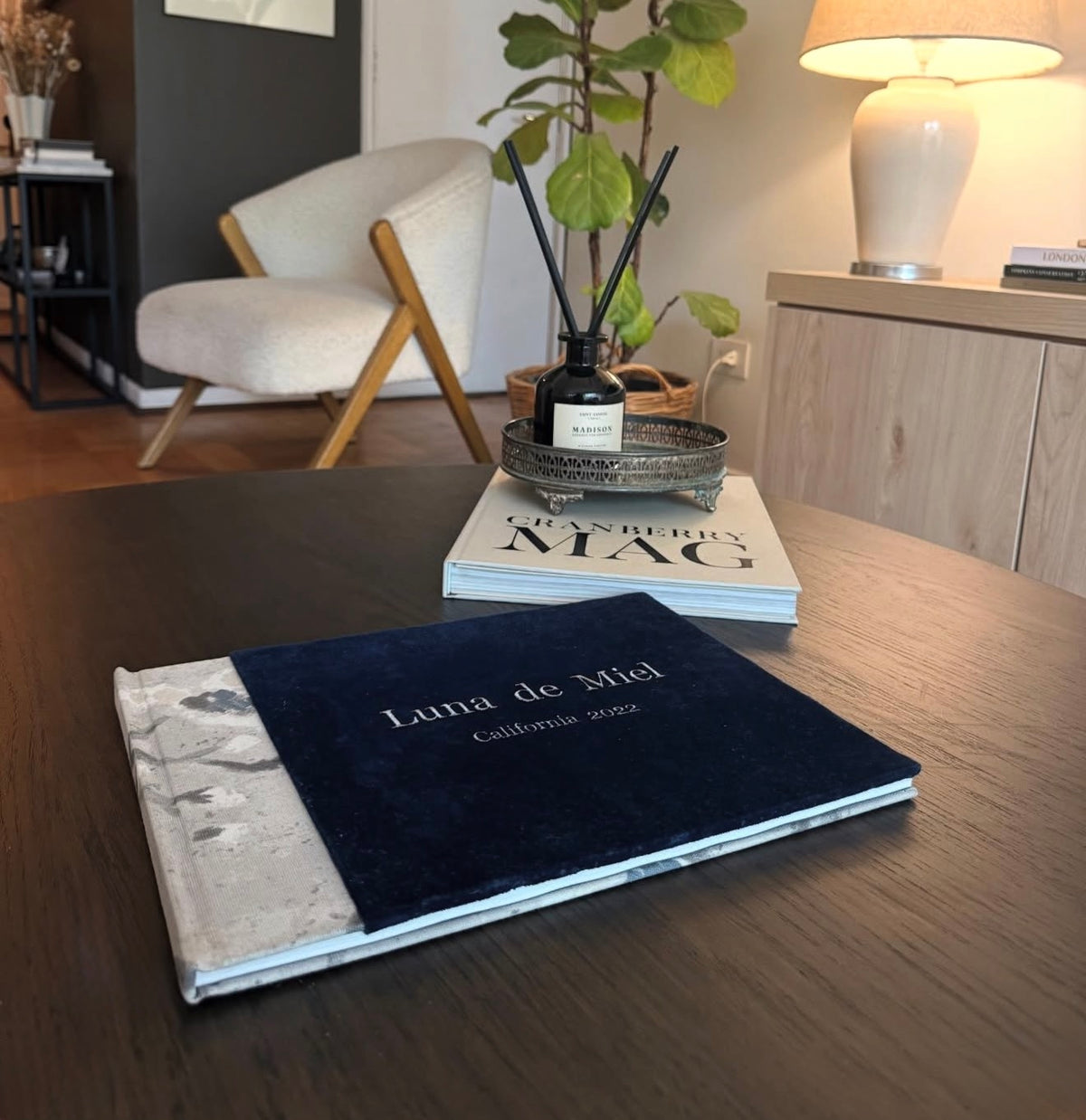 Libro de Firmas Mix (Tela estampada, lino o terciopelo)