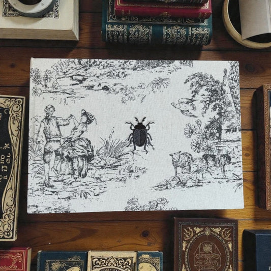 Álbum Beetle Toile De Jouy Gris
