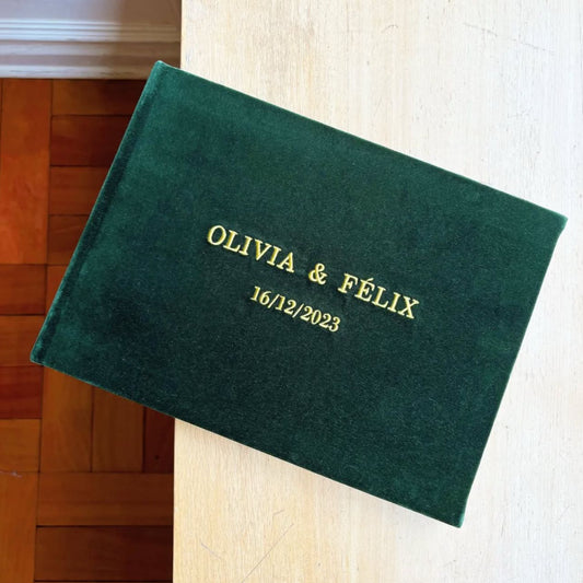 Álbum Velvet Análogo para pegar fotos