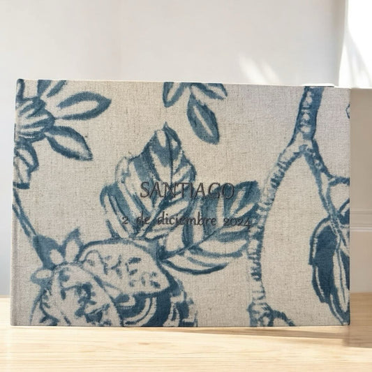 Reempasta tu Álbum antiguo en tela Estampada